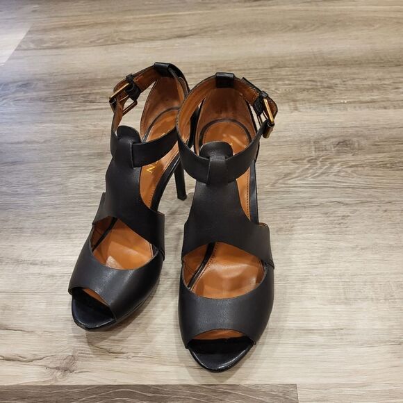 Lauren Ralph Lauren Leather Sandals - Picture 1 of 9